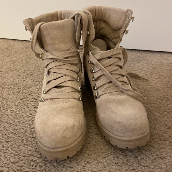 Steve Madden Galway suede heeled boots - Picture 2 of 4